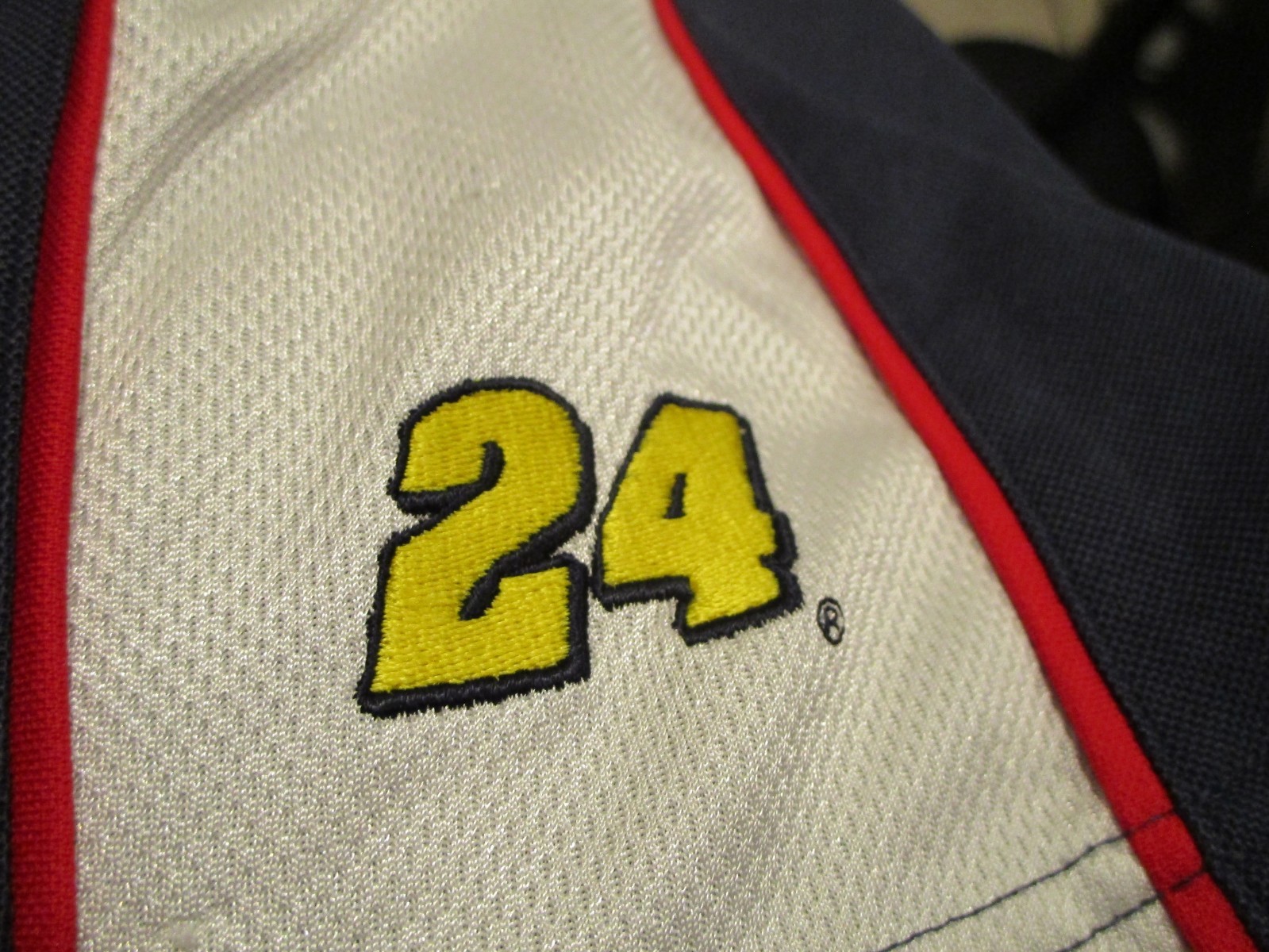 NICE VTG Jeff Gordon #24 Dupont Motorsports Blue Mesh Chase T-Shirt Men's XL
