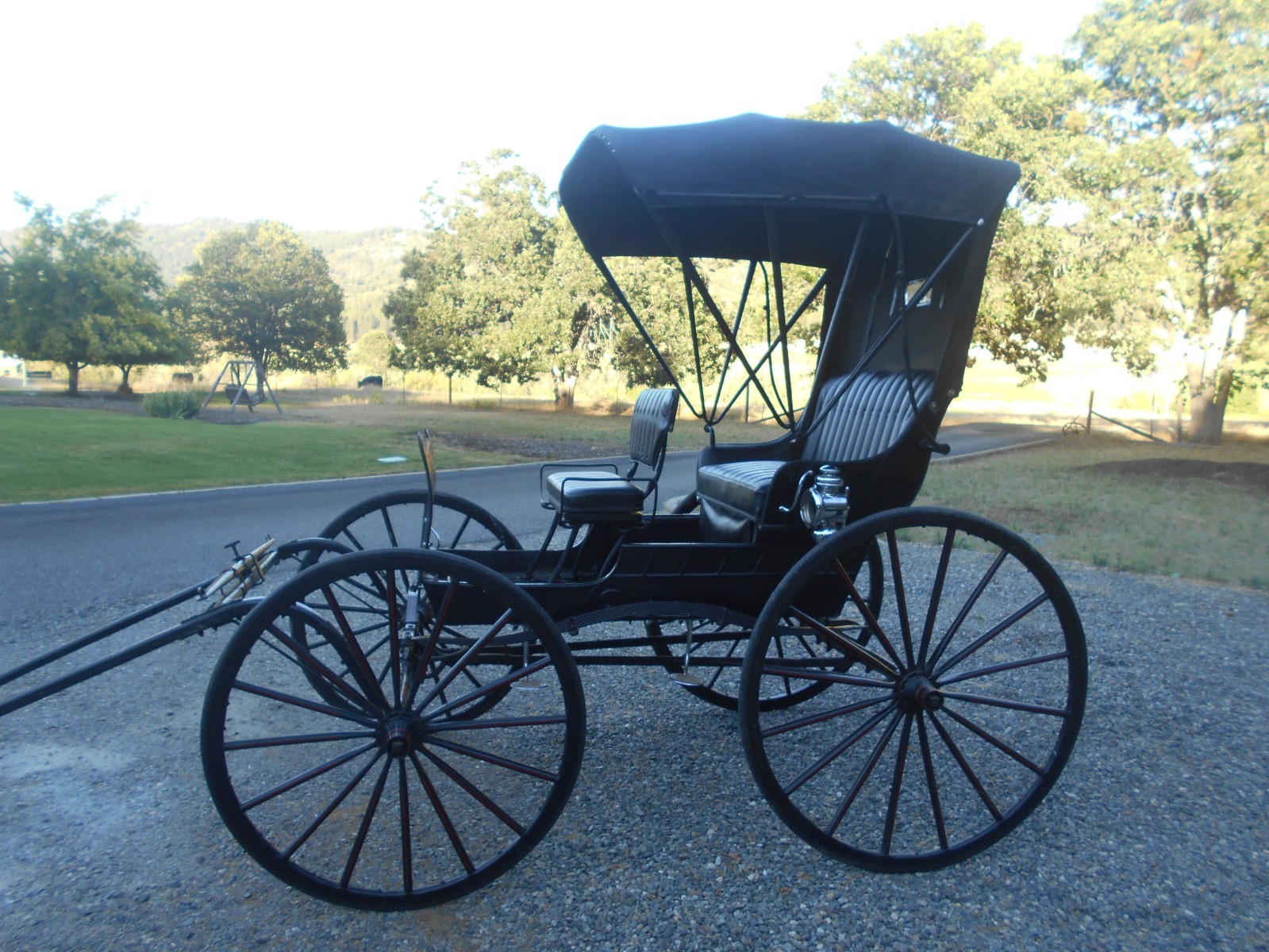 Horse Drawn Antique Jump Seat Buggy