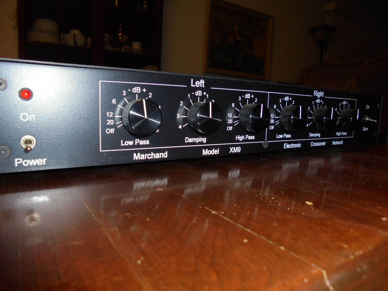 Marchand XM9 Electronic Crossover Network, for biampling w/ extra frequency plug