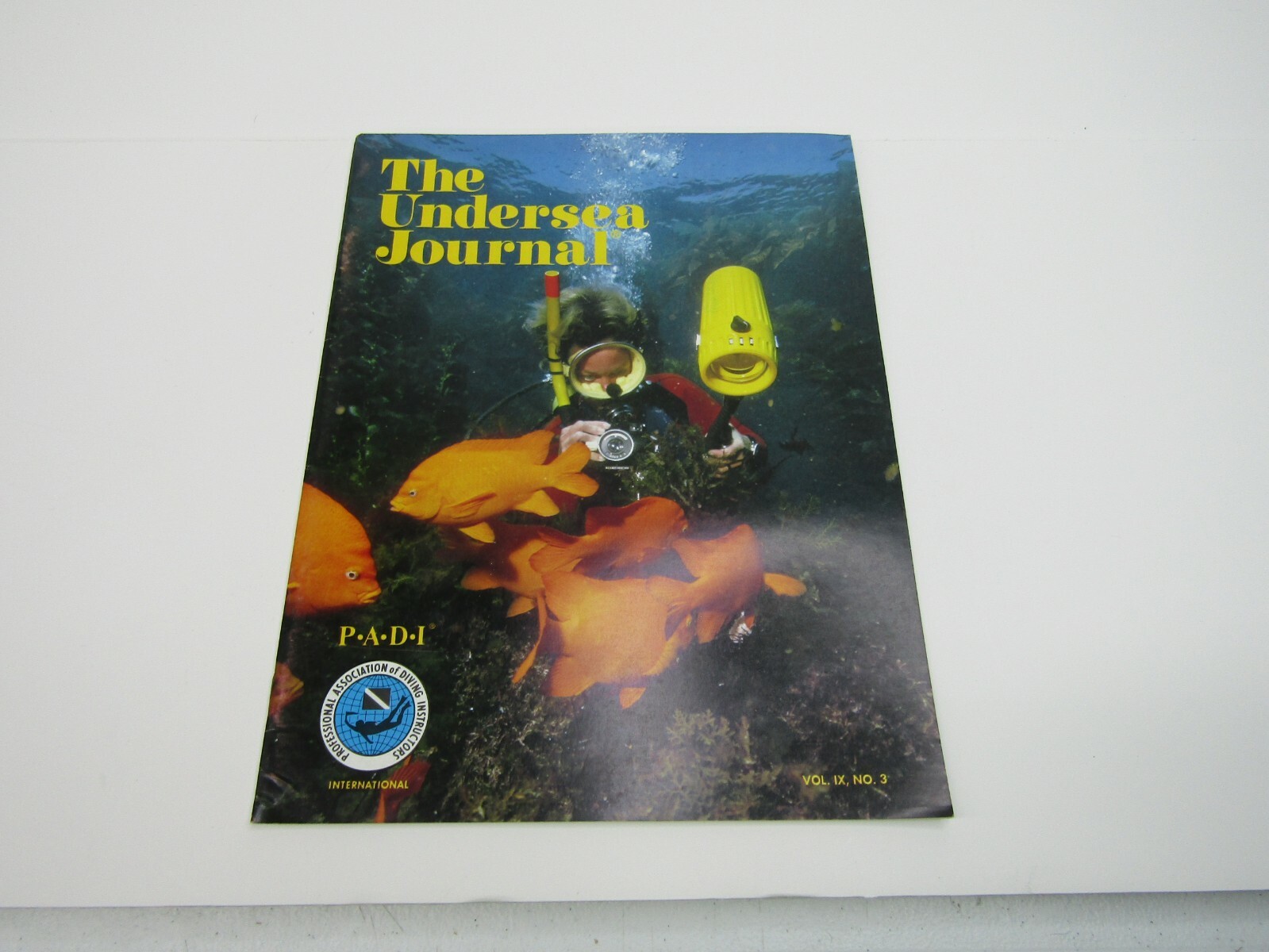VTG The Undersea Journal Vol. IX No. 3 1976 Scuba Diving MagazineのeBay