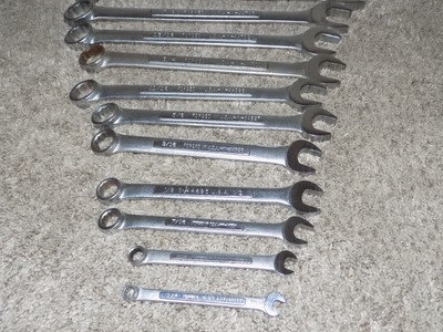 Craftsman 15 piece Combination Wrench Forged in USA 5/16 to 1 1/4