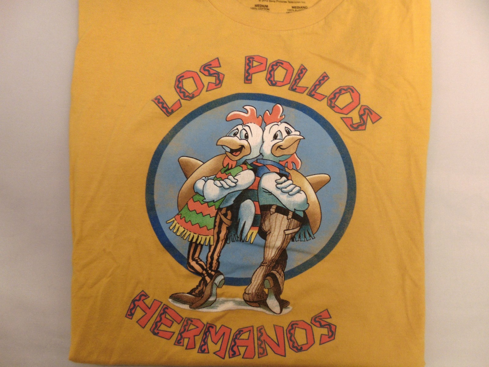 BREAKING BAD LOS POLLOS HERMANOS Restaurant From Show, T-Shirt, Size Medium