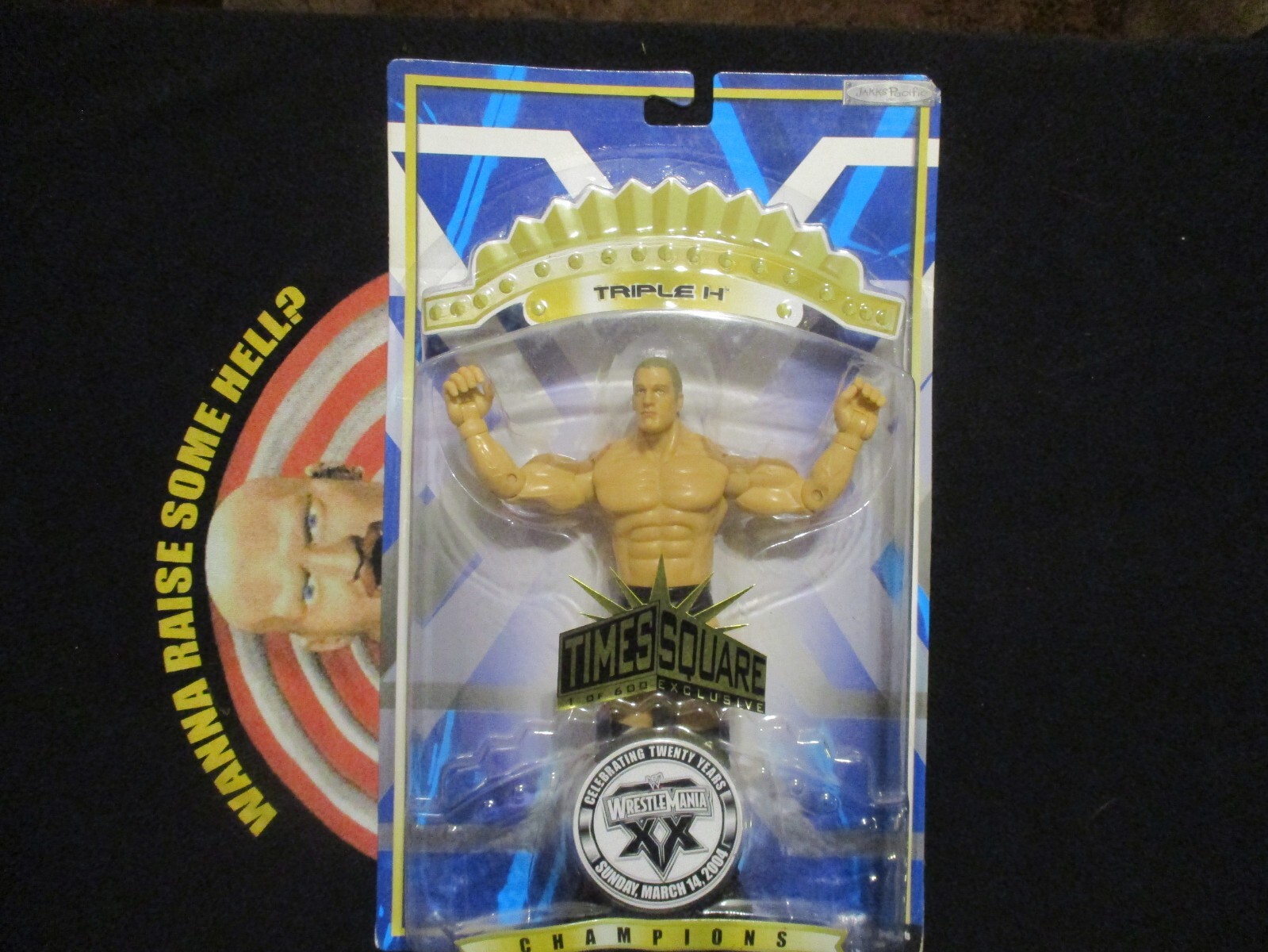 WWE『WWF』HHH フィギュア(1of600体)レア Amazon.com: Bandai Tamashii Nations S.H. Figuarts Triple