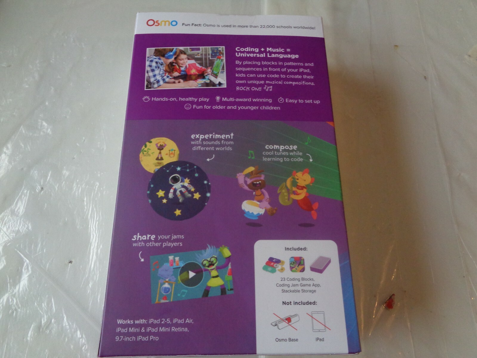 New Sealed Osmo Coding Jam Game (Base required)