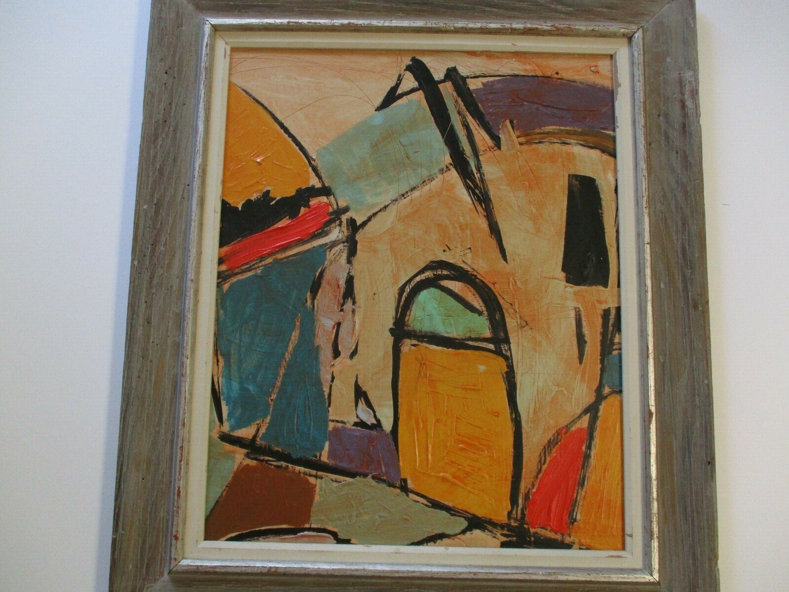 VINTAGE CONTEMPORY POP PAINTING   ABSTRACT CUBISM CUBISM MODERNISM EXPRESSIONISM
