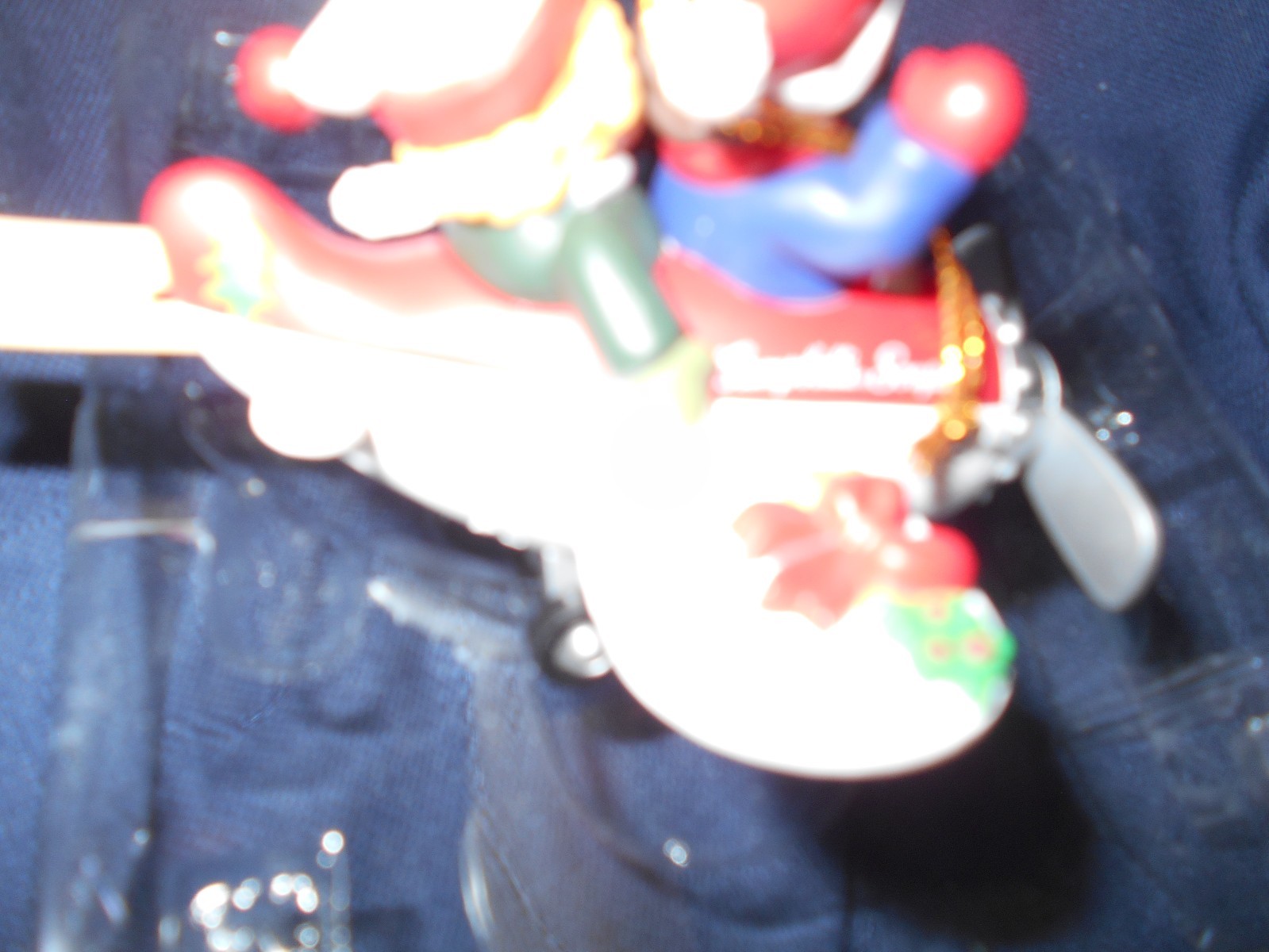 Campbells Soup Kids Airplane Christmas Ornament 1998 Movable Propeller