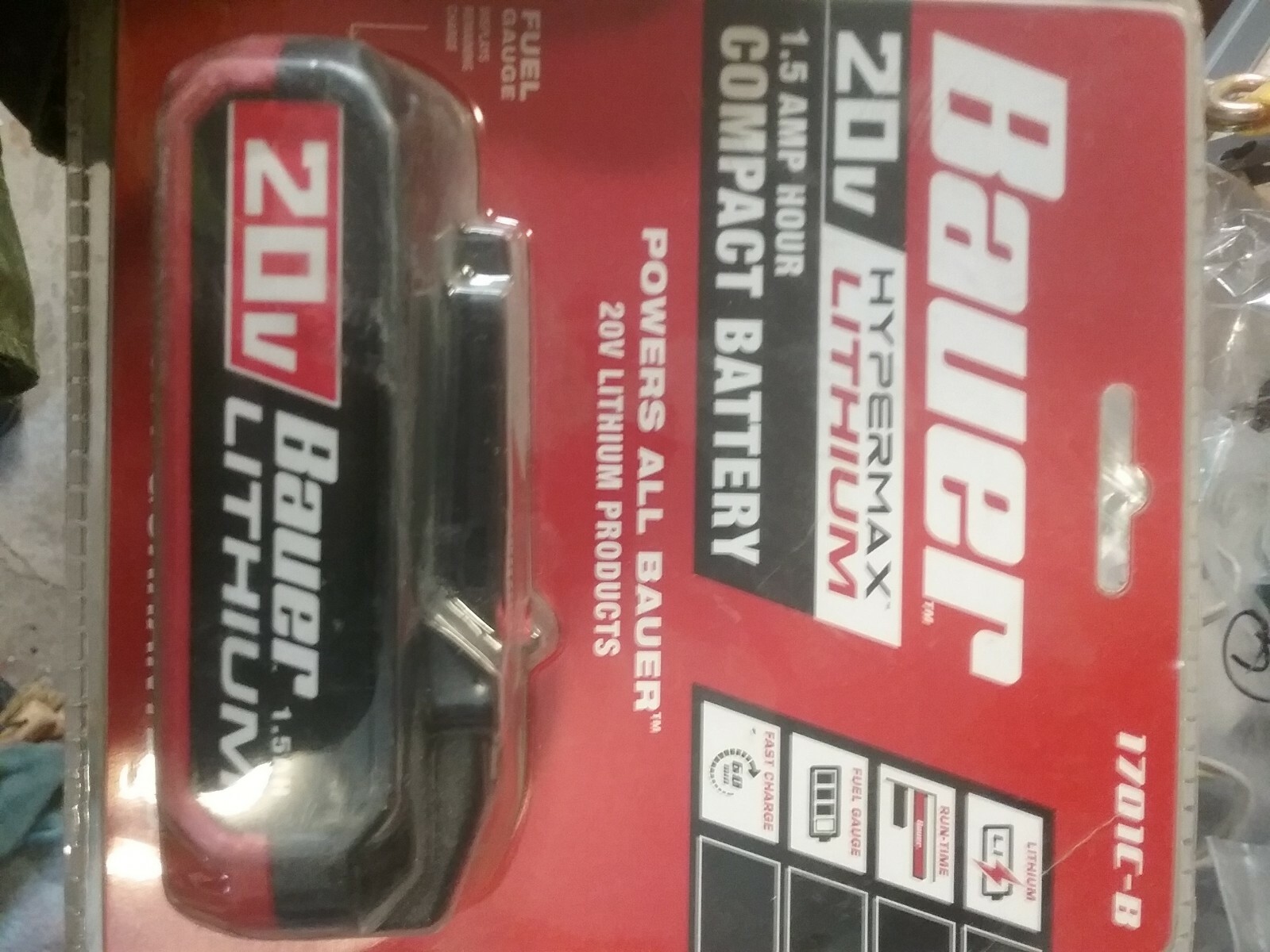 bauer 20v hypermax lithium compact battery