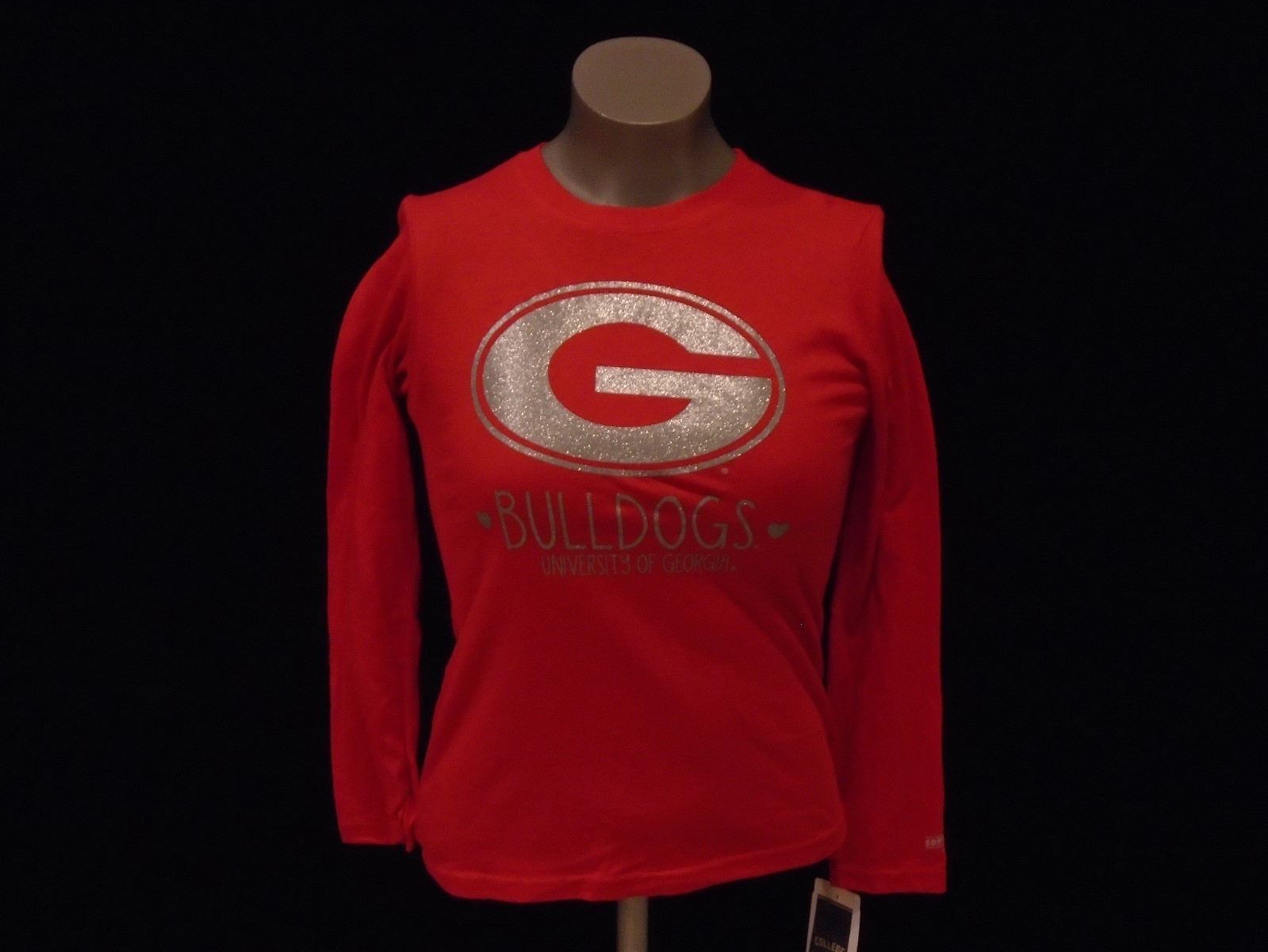 GEORGIA BULLDOGS NEW NCAA GIRLS' LONG SLEEVE SHIRT | eBay