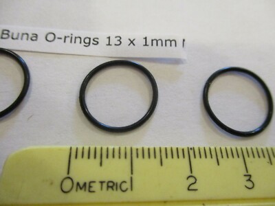 13mm ID x 15mm OD x 1mm thick O-ring. Buna-70.   Quan 5.