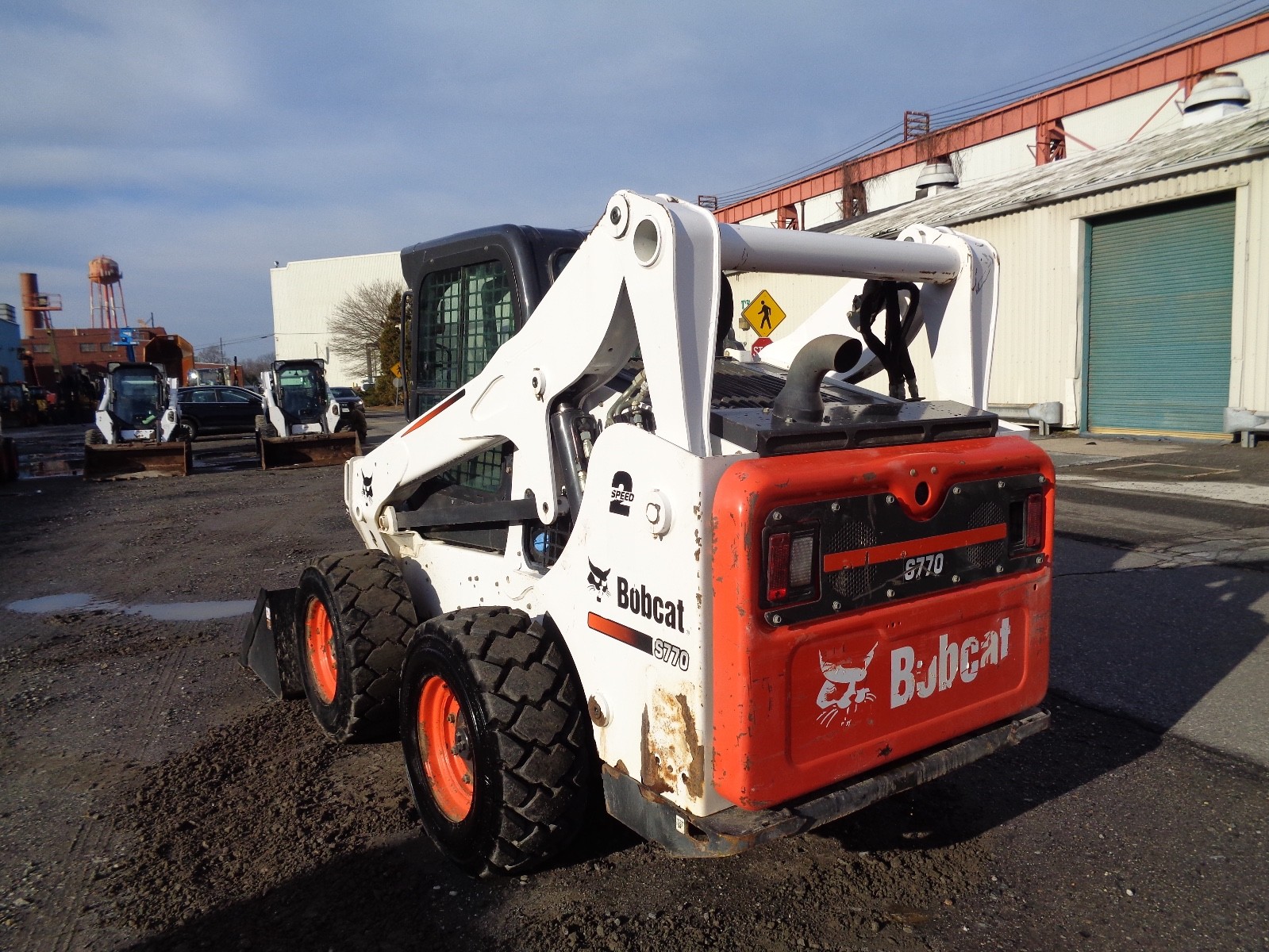 2016 Bobcat S770 Skid Steer Loader Diesel Enclosed Cab Heat/AC