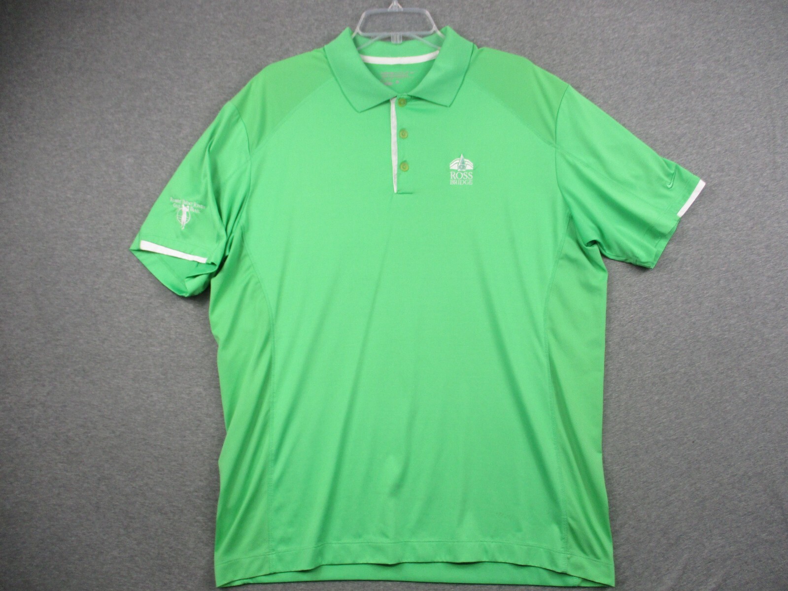 BRIEFING MEN’S TOUR POLO【XL】GREEN Nike Polo Shirt Mens XL Green Short Sleeve Performance Golf