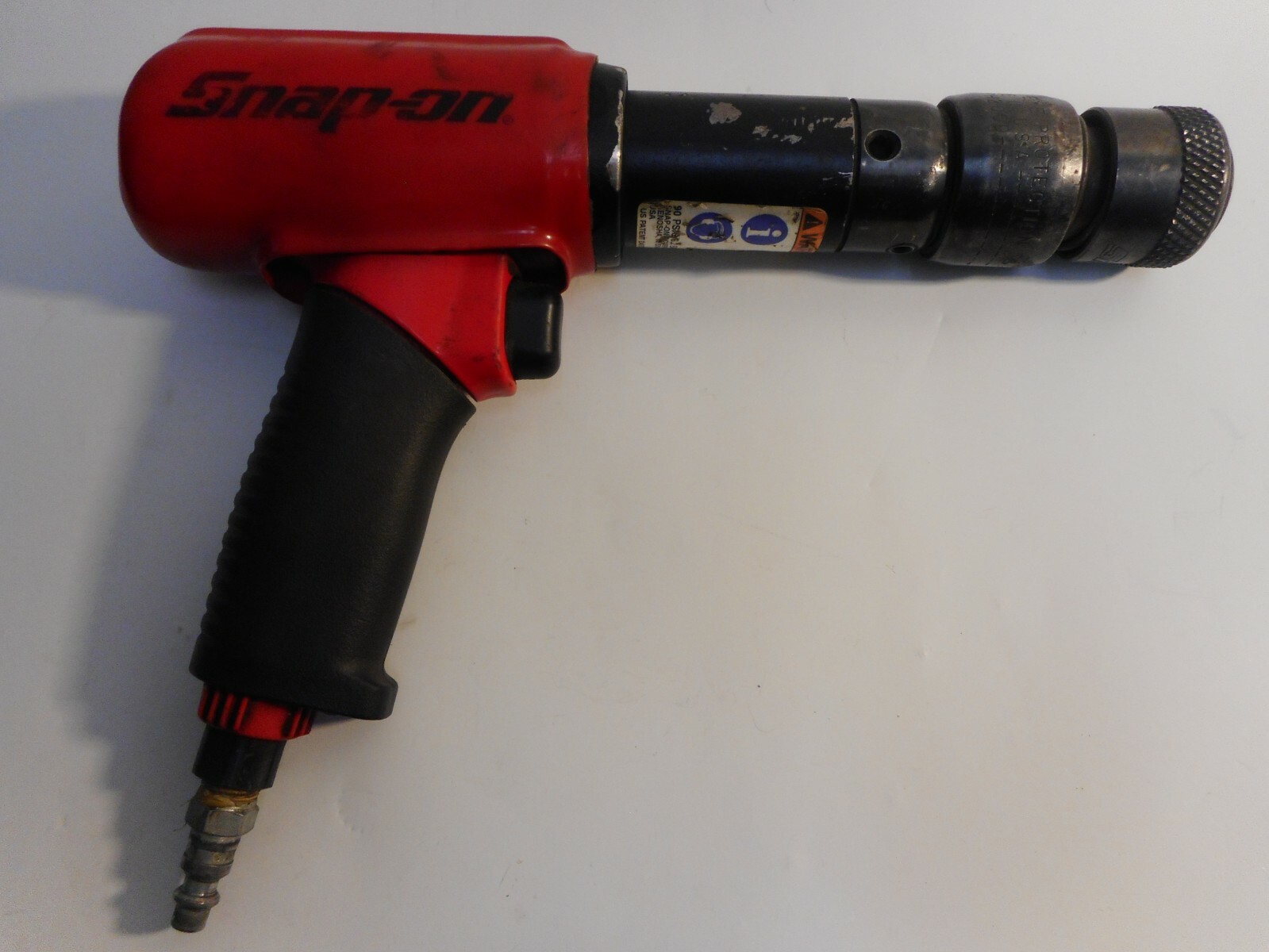 Snap On PH3050B Ultra Heavy Duty Pneumatic Air Hammer Quick Change Chuck Red
