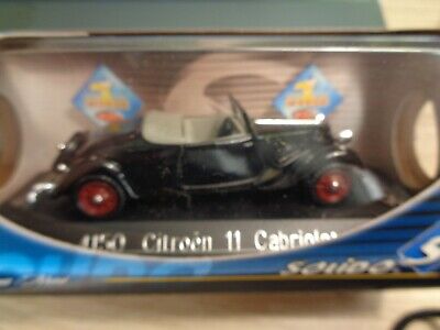 CITROEN 11 CABRIOLET SOLIDO 1/43 REF 4150