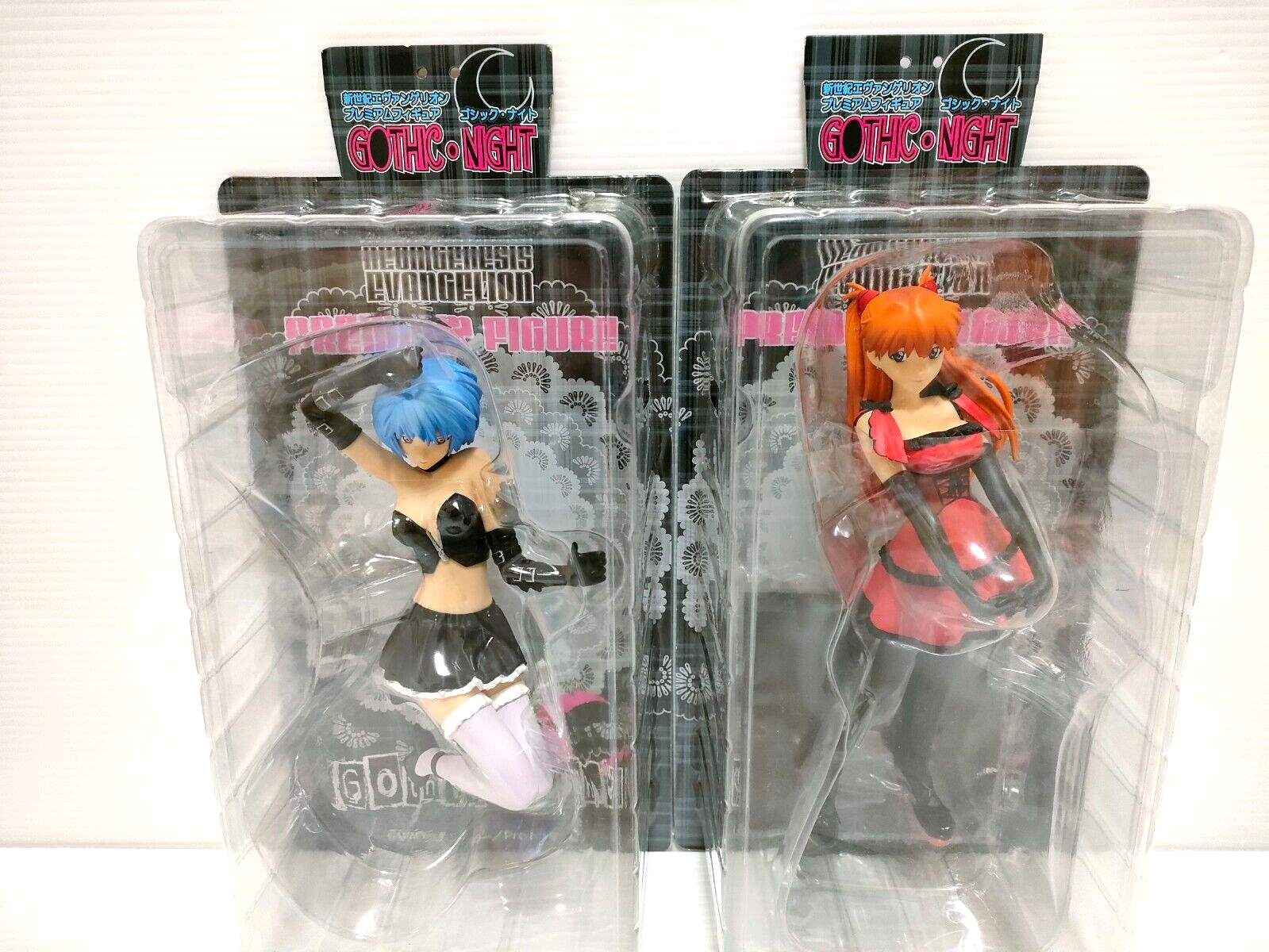 Jeu de figurines Neon Genesis Evangelion Gothic Night Rei Ayanami Soryu Asuka...