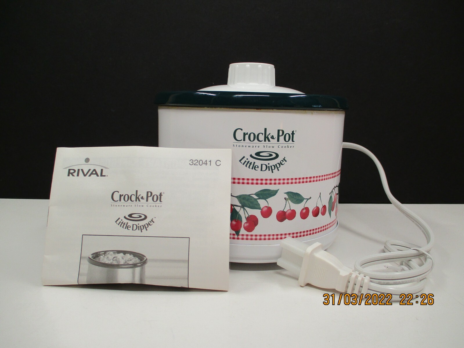 Slow Cooker Rival Stoneware Crock Pot