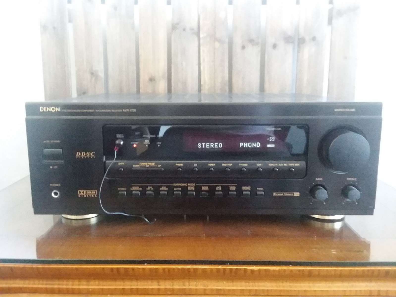 Denon AVR-1700 Precision Audio Component/AV Surround Sound