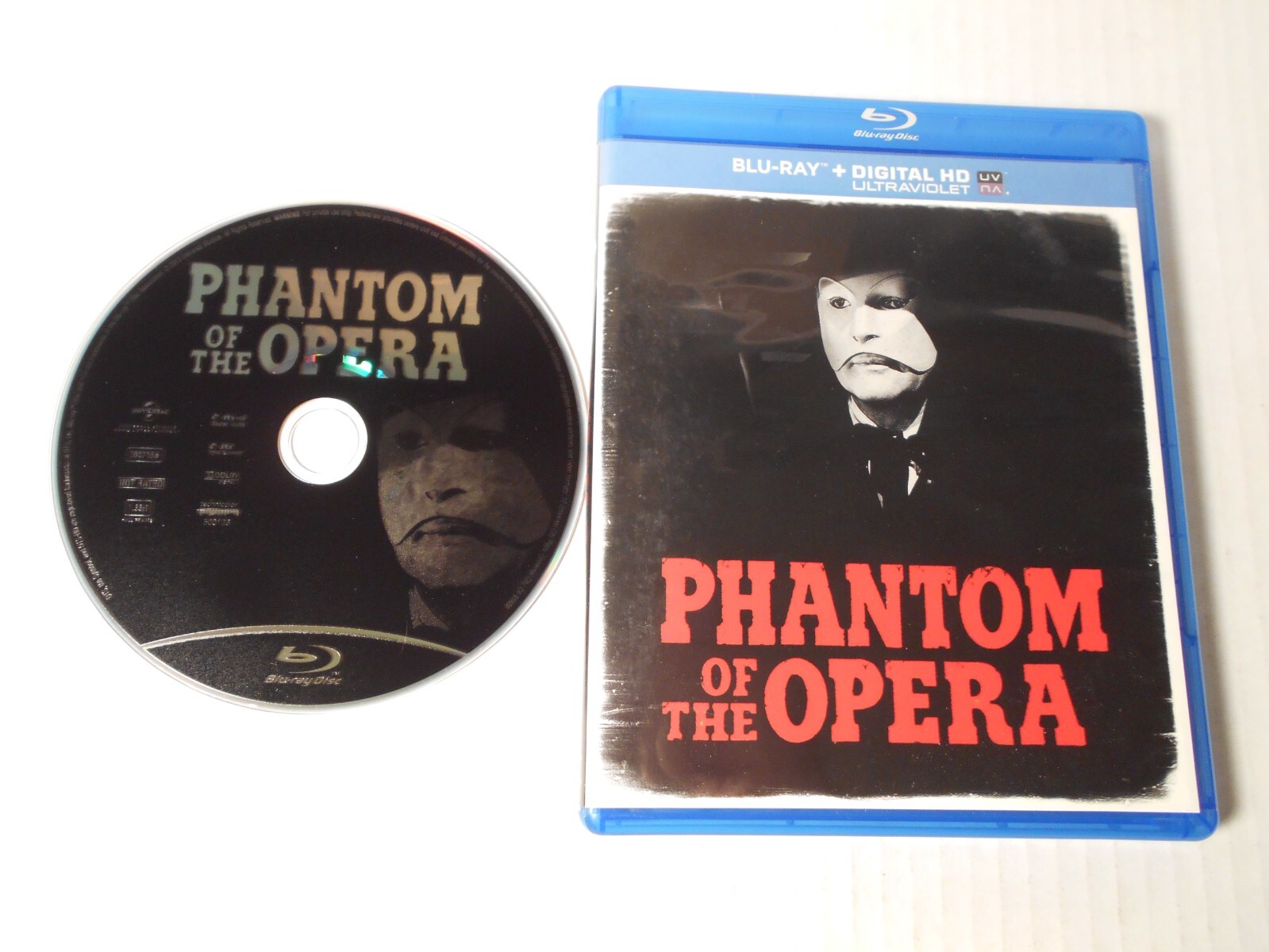 Phantom of Opera OOP Universal Monsters Blu Ray No Digital