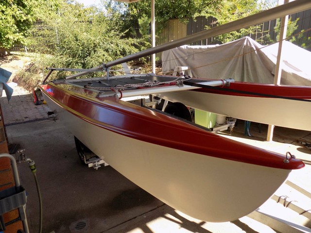 heron sailboat sail boats gumtree australia mornington