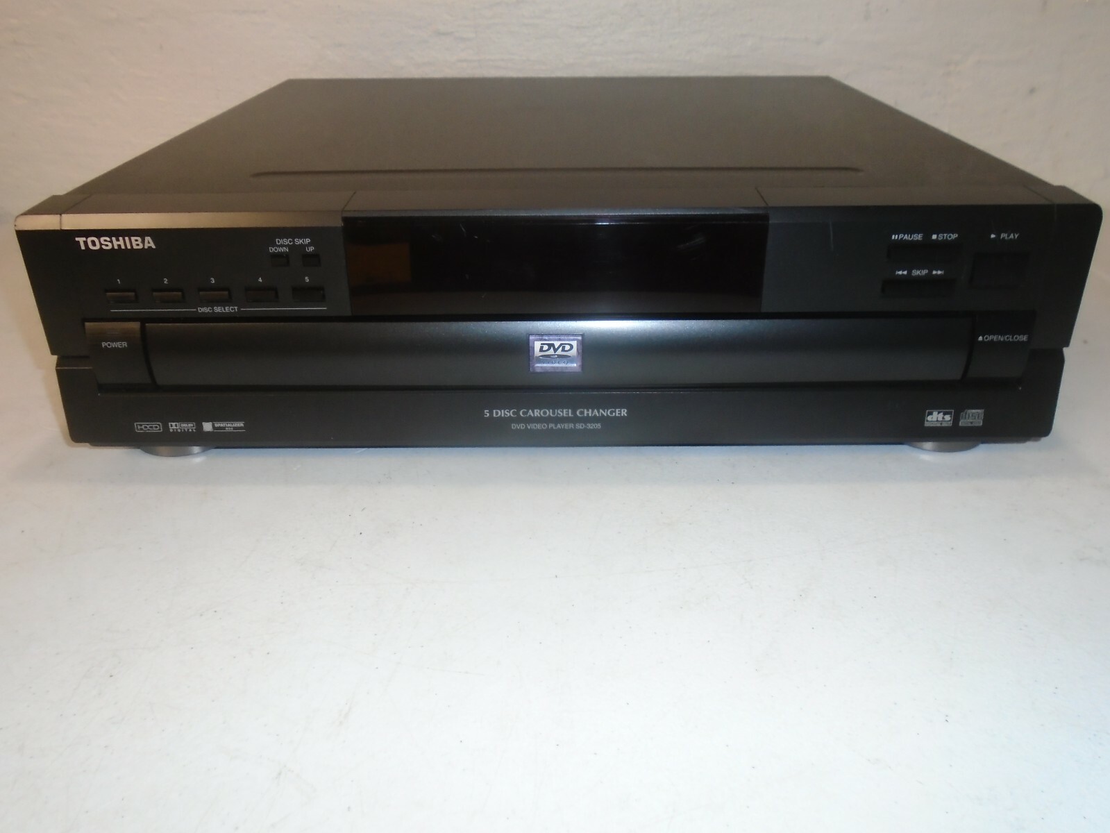 Toshiba 5 Disc Carousel Multi DVD/CD/VCD Player - No Power