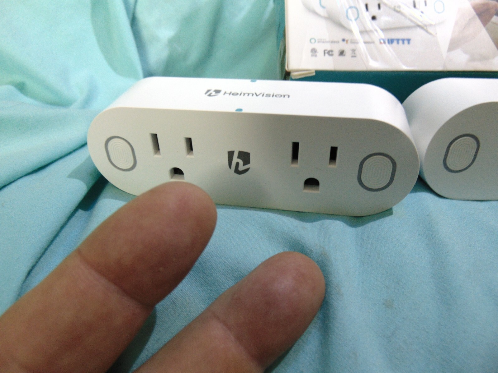 Mini Smart Plug, HeimVision 2 Pack Smart Wifi Outlets Works with Amazon Alexa