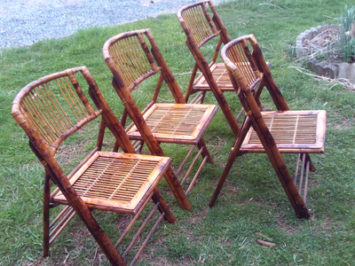 Bamboo folding 2024 chairs wholesale