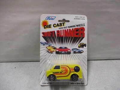 Faie Swift Runner Super Fast Running Wheels Rainbow Van 1/64