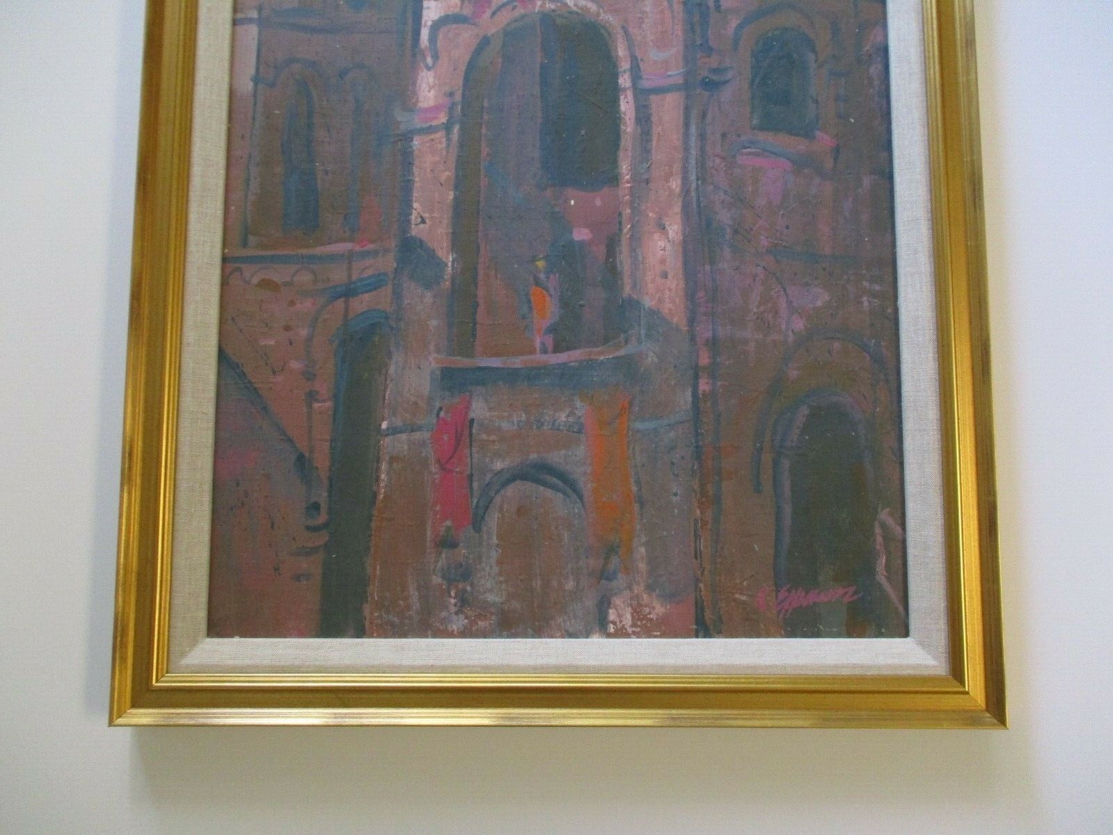 KERMIT EPPERSON B.1913 PAINTING AMERICAN EXPRESSIONISM MODERNISM REGIONALISM 