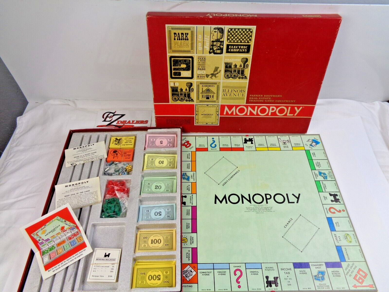 【激レア】 ヴィンテージ　MONOPOLY 　モノポリー　1964年版 激レア】 ヴィンテージ MONOPOLY モノポリー 1964年版