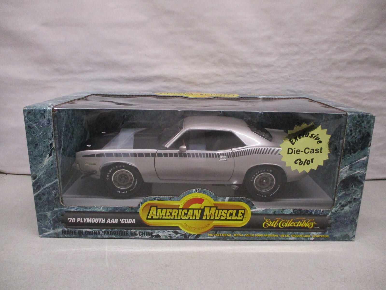 '70 Plymouth AAR 'Cuda ダイキャストミニカー1/18 American Muscle 1970 Plymouth AAR Cuda 1/18 | eBay