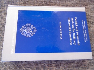 Parallel and Sequential Methods for Ordinary Differential Equations: By Burra...