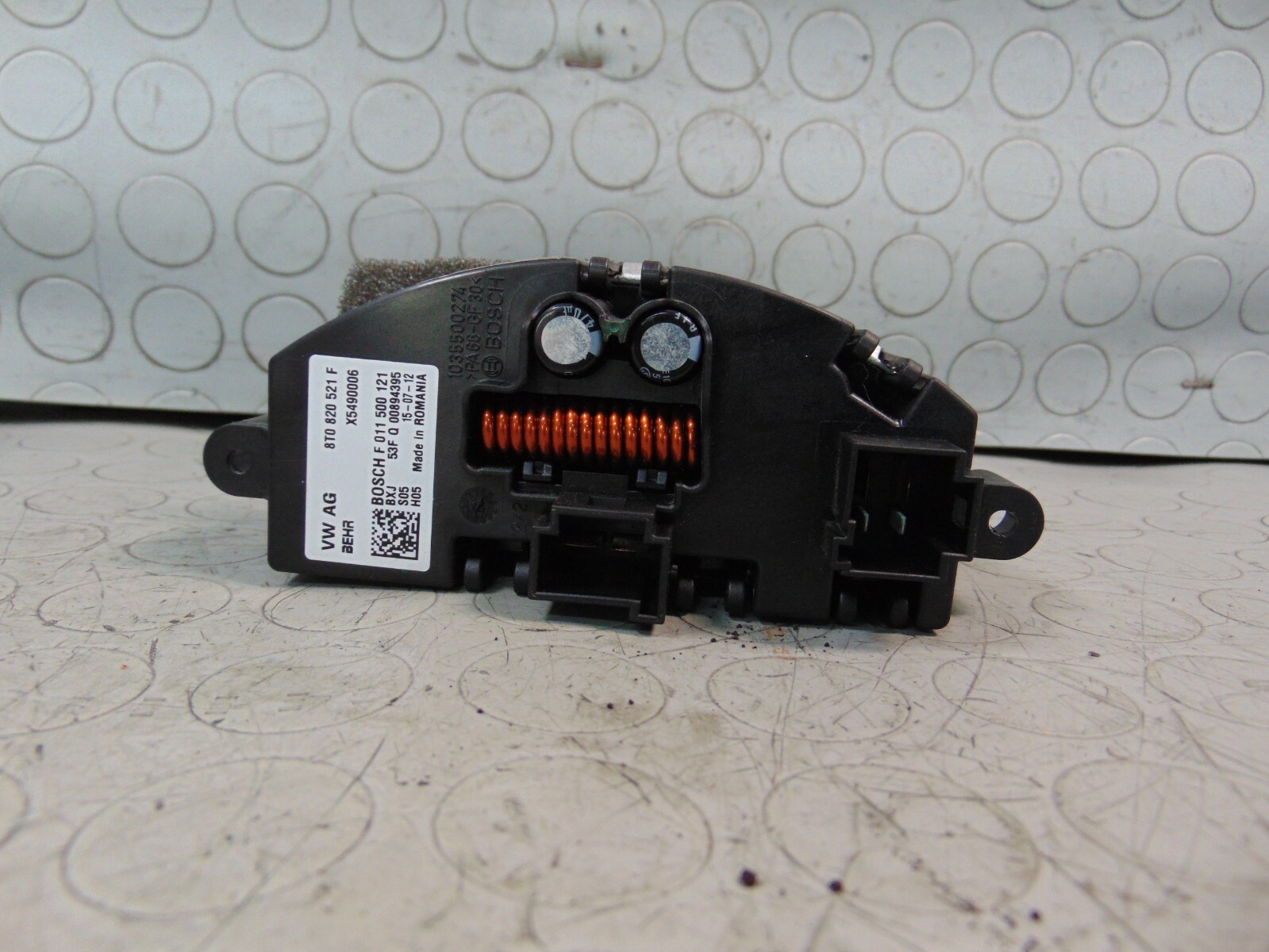 Resistenza ventola riscaldamento interno AUDI A4 2015 8T0820521F