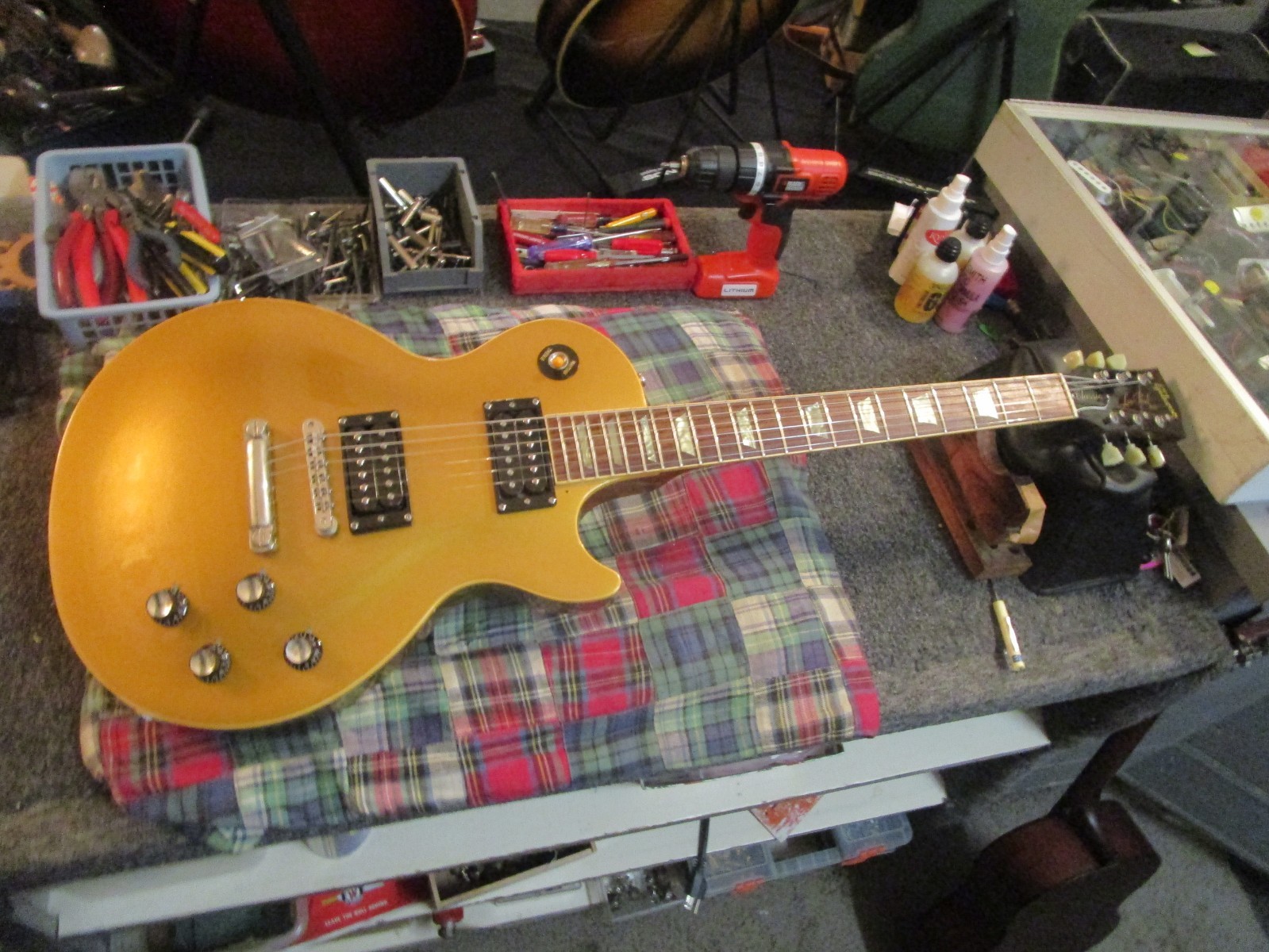 GIBSON LES PAUL 1992 GOLDTOP CLASSIC near MINT!!