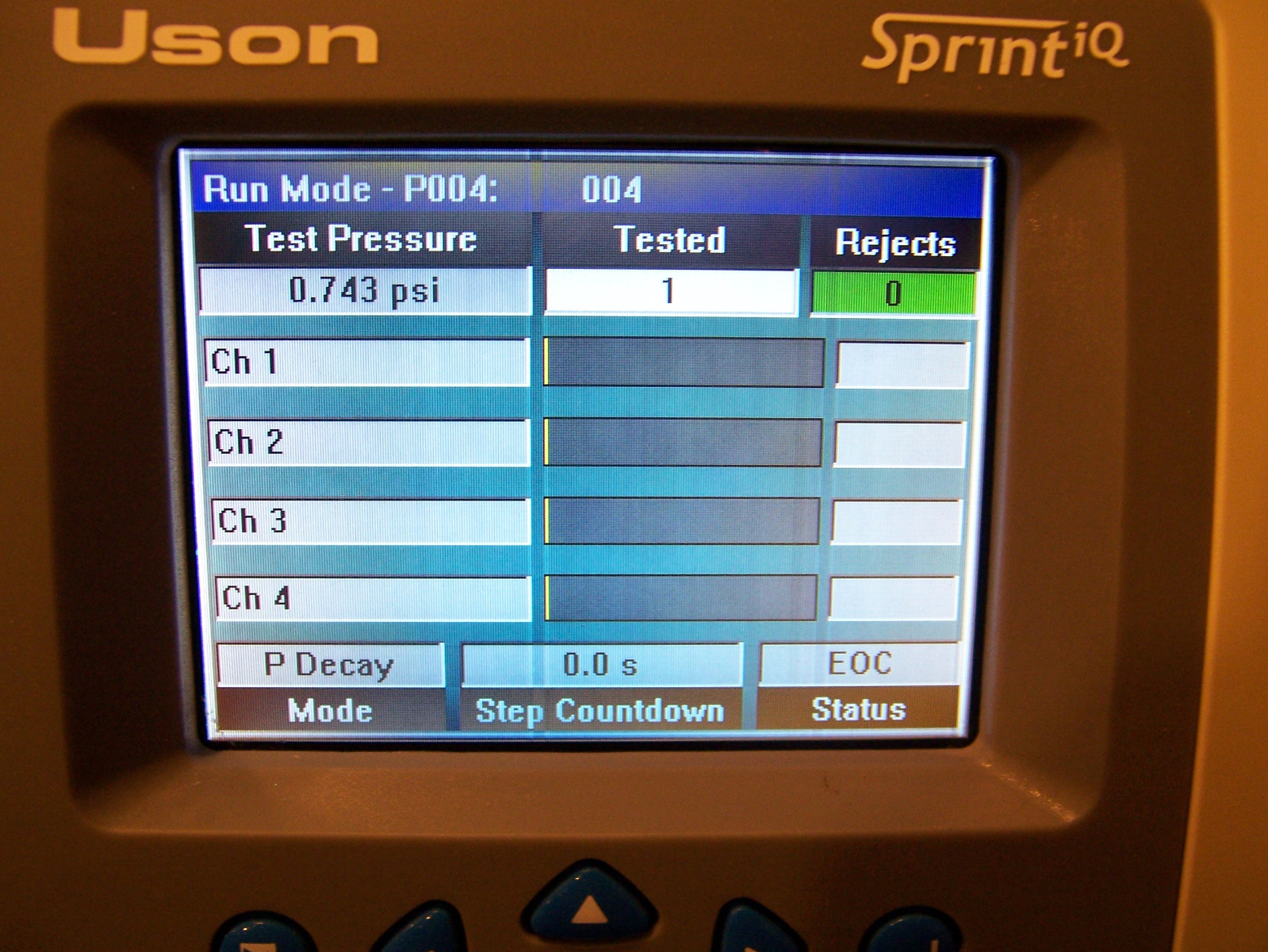 10445 USON I-F45PF SPRINT IQ LEAK TESTER / BURST TESTER