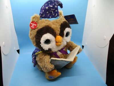 CUDDLE BARN - ''OCTAVIUS'' THE STORYTELLING OWL - BRAND NEW!  SHIPS NEXT DAY!