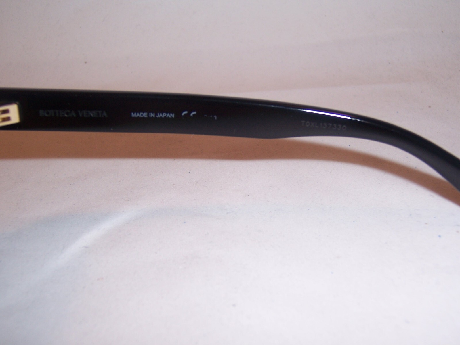 Pre-owned Bottega Veneta Sunglasses Bv 1123s 001 Black/grey 56mm Authentic 1123 In Gray