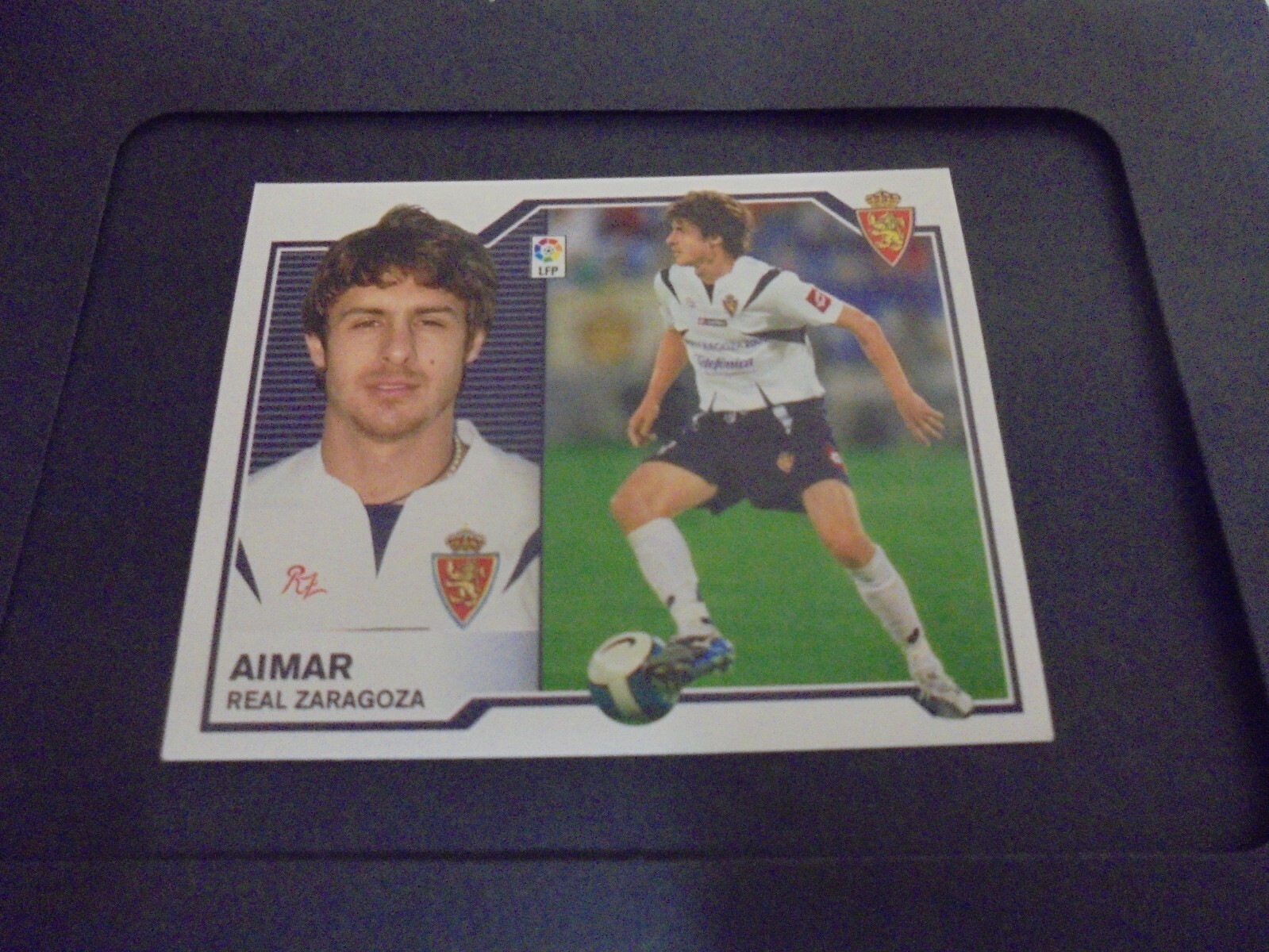 Lotto Expo Zaragoza AIMAR 8　サラゴサ PABLO AIMAR #8 | 2006/07 REAL ZARAGOZA | GAME WORN vs CELTA