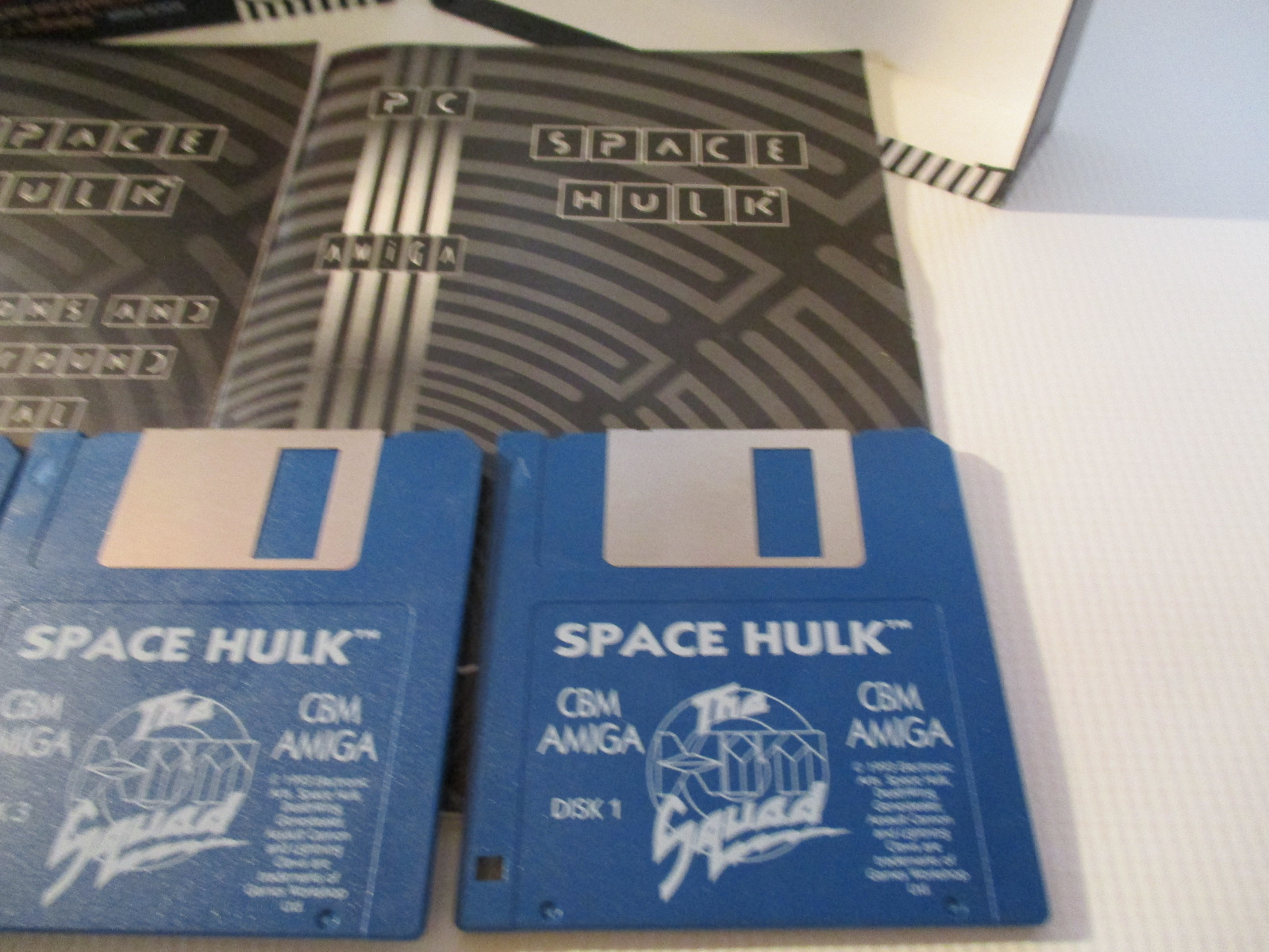 SPACE HULK Commodore Amiga Game by Electronic Arts!!