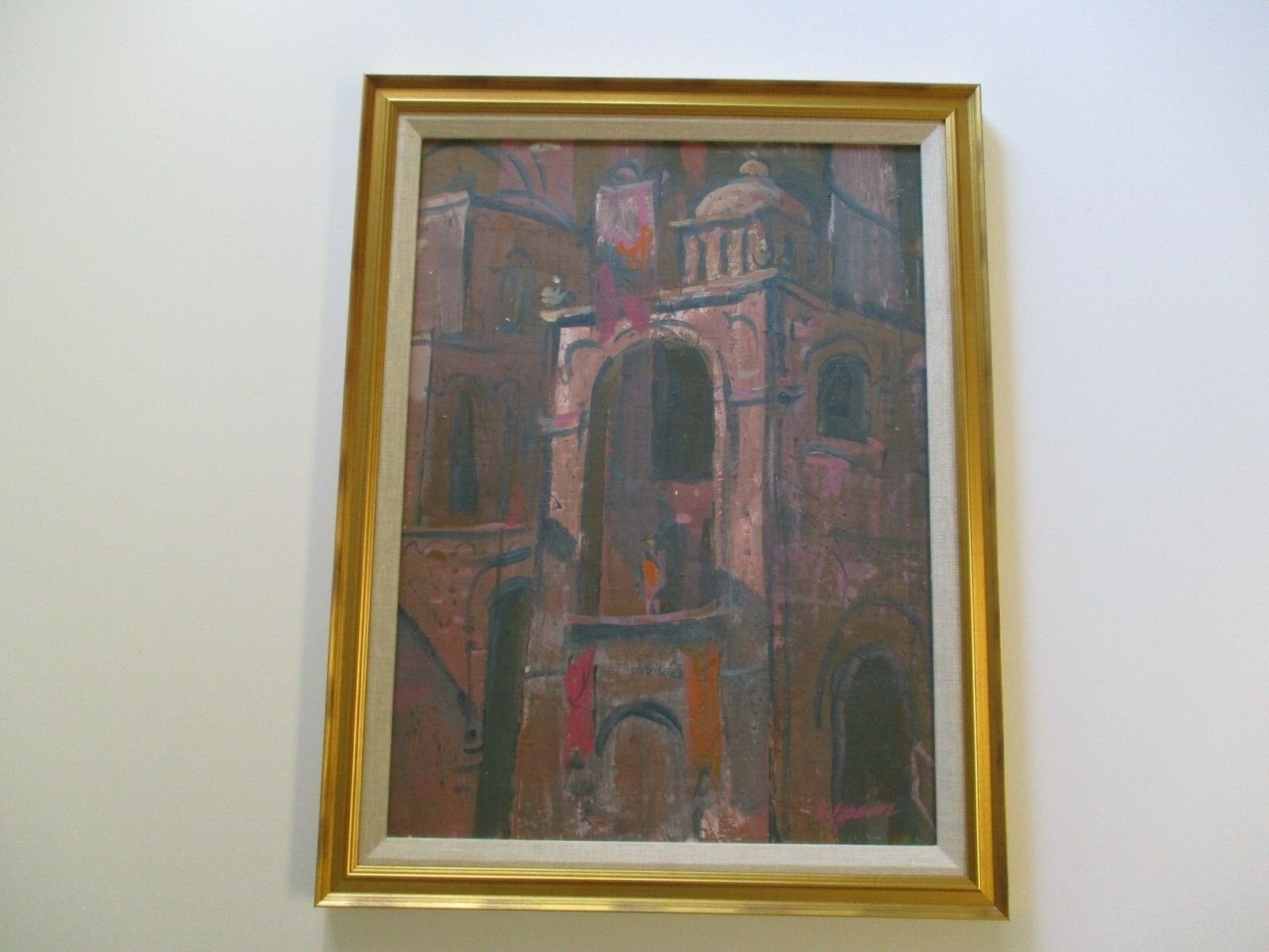 KERMIT EPPERSON B.1913 PAINTING AMERICAN EXPRESSIONISM MODERNISM REGIONALISM 