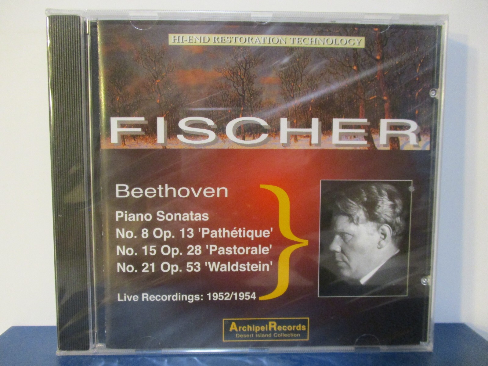 Edwin Fischer - Beethoven Piano Sonatas - CD - BRAND NEW
