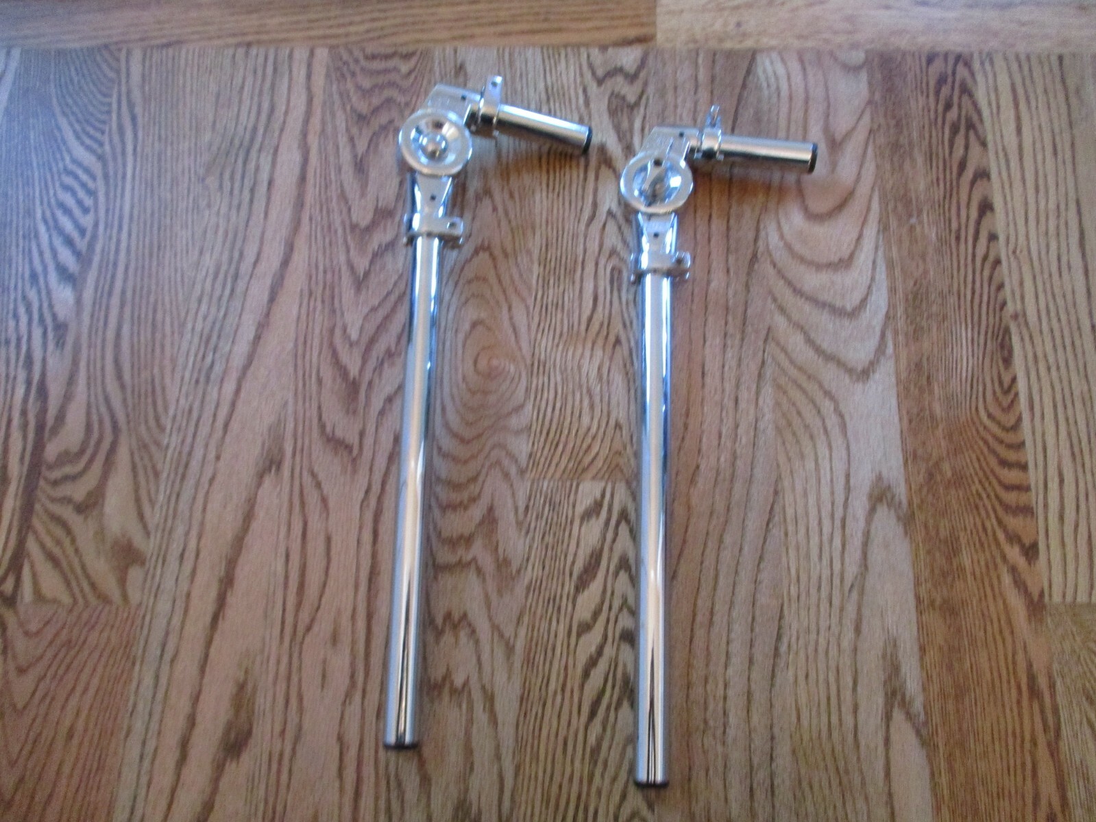 (2) Pearl Heavy Duty Long Uni Lock Tom Mounting Posts W/Locks -- Excellent!