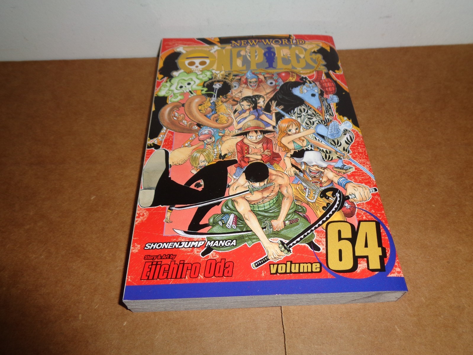 One Piece Vol 64 Eiichiro Oda Viz 1st Printed Manga Graphic Novel Book English For Sale Online Ebay