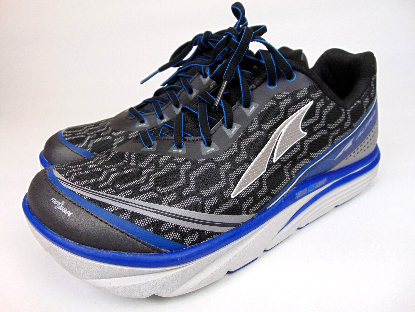 NEW! ALTRA Men's Torin IQ Road Running Athletic Shoes, Size 10.0 Med, Black Blue