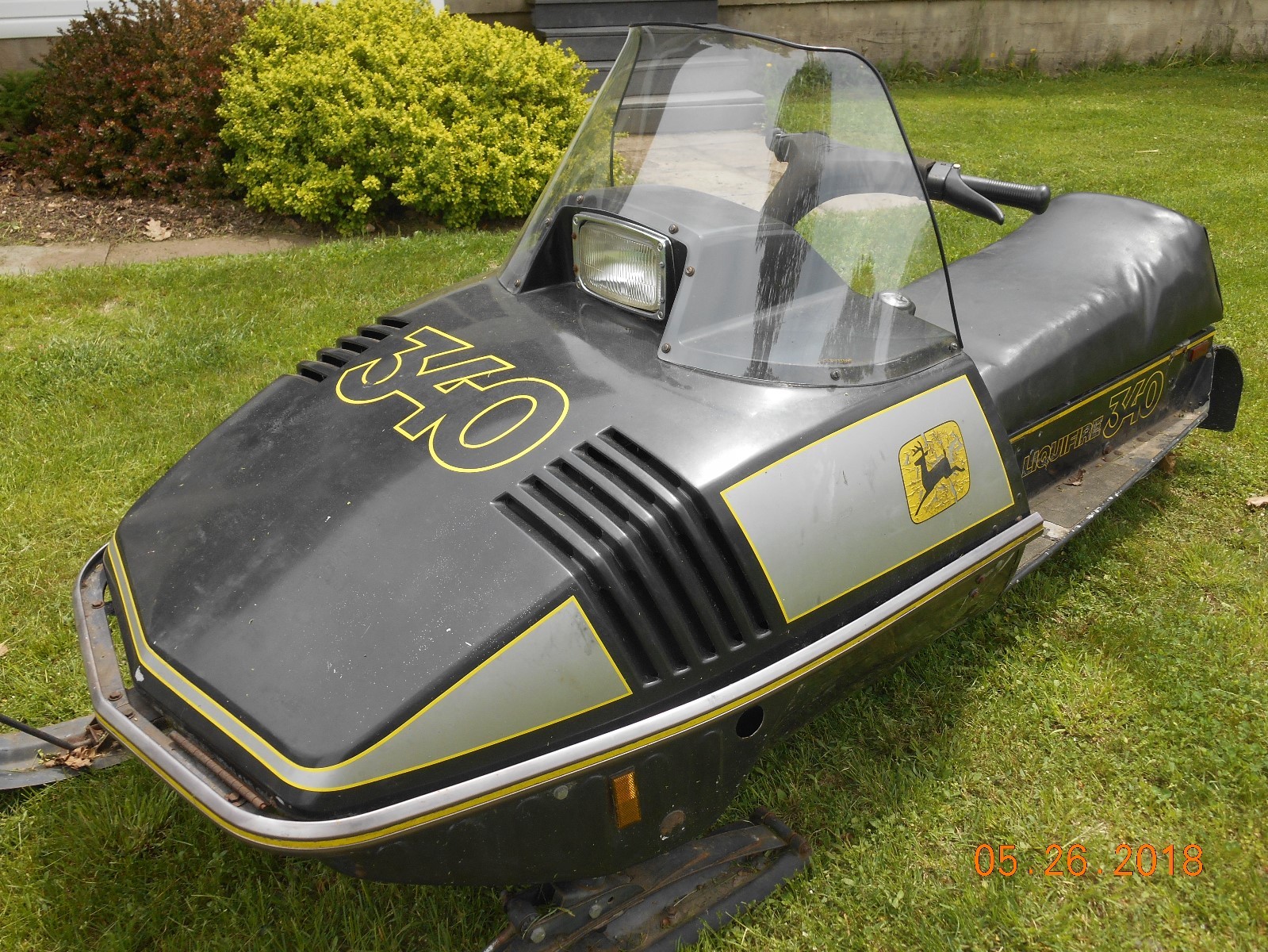 john deere snowmobile