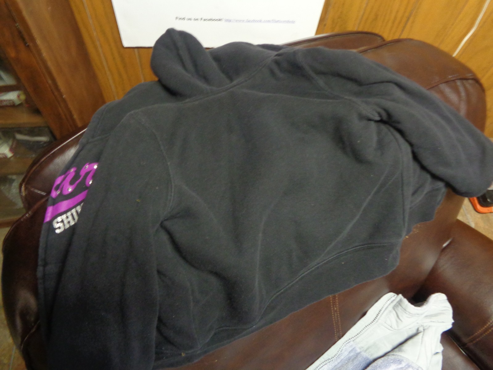 Est. 1989 Place Black Star Shine Hoodie Size 5/6