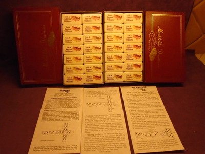 2 Sets Of Puremco Special Order Professional Extra Thick Dominoes