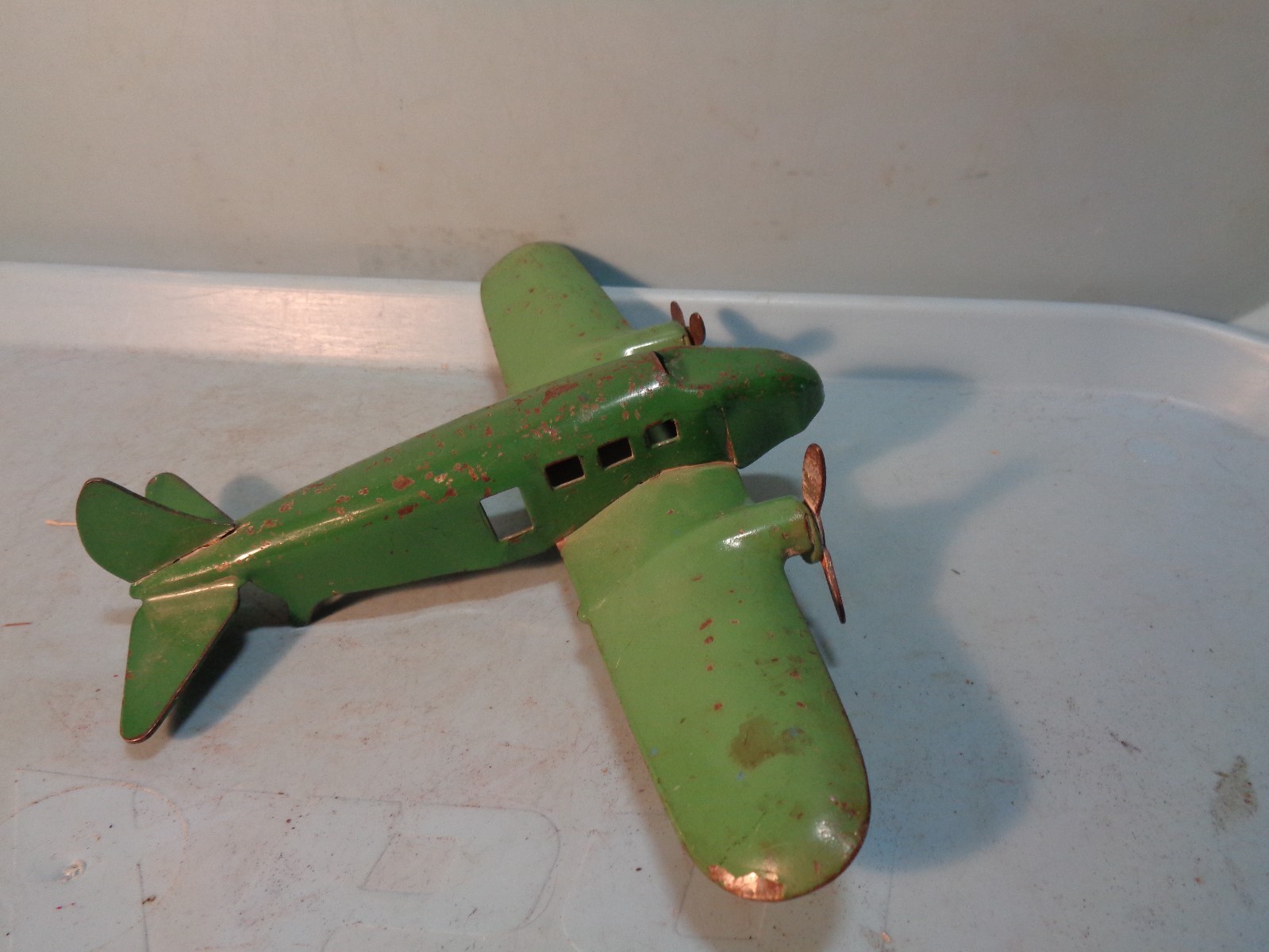 Wyandotte 205 Fixed Wing Airplane Rubber Wheels Made in  USA Very Good