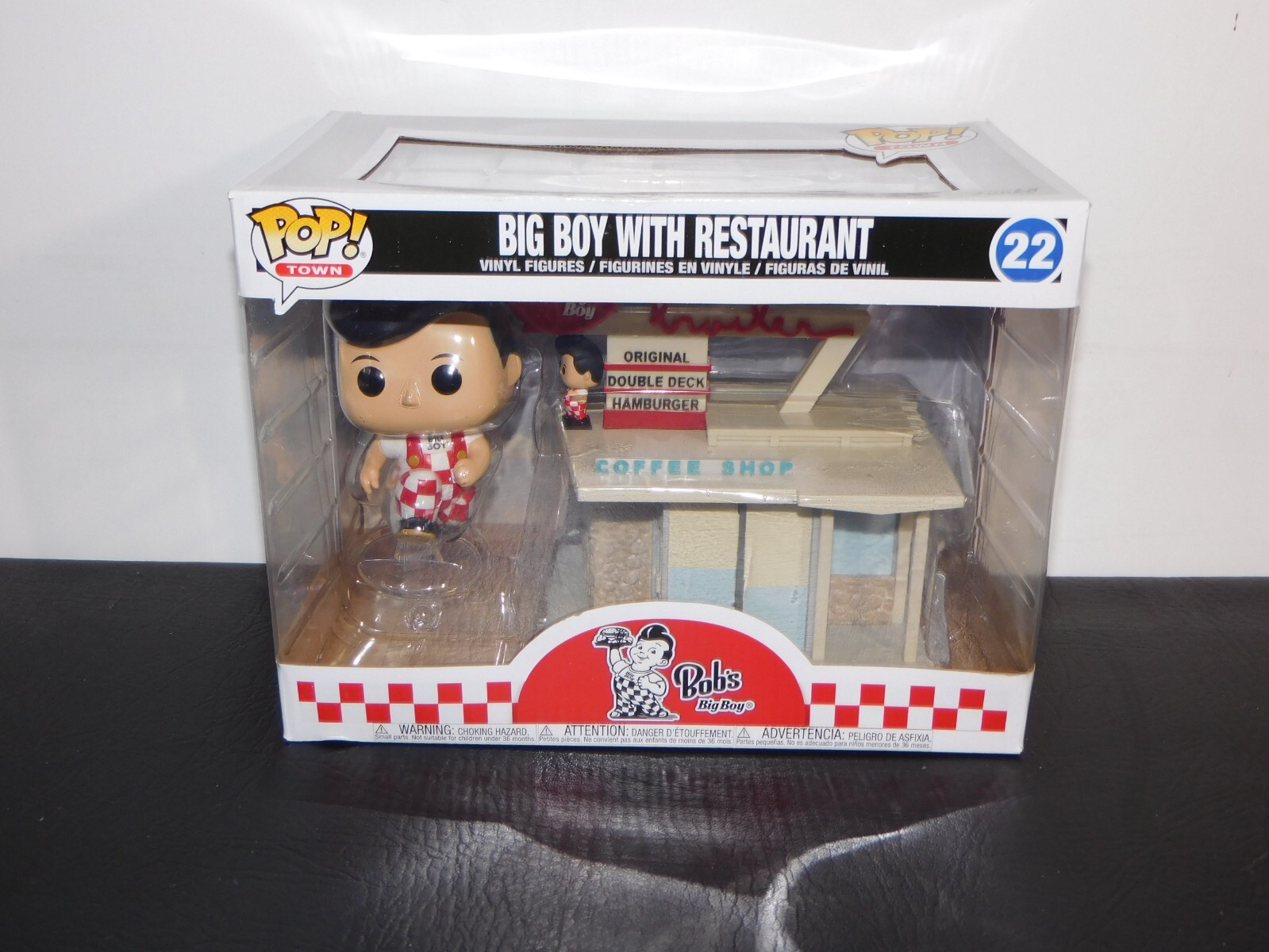 その他 FunkoPOP! Towns Big Boy with Restaurant Bob's Big Boy With Restaurant Funko Pop #22 Town Brand New
