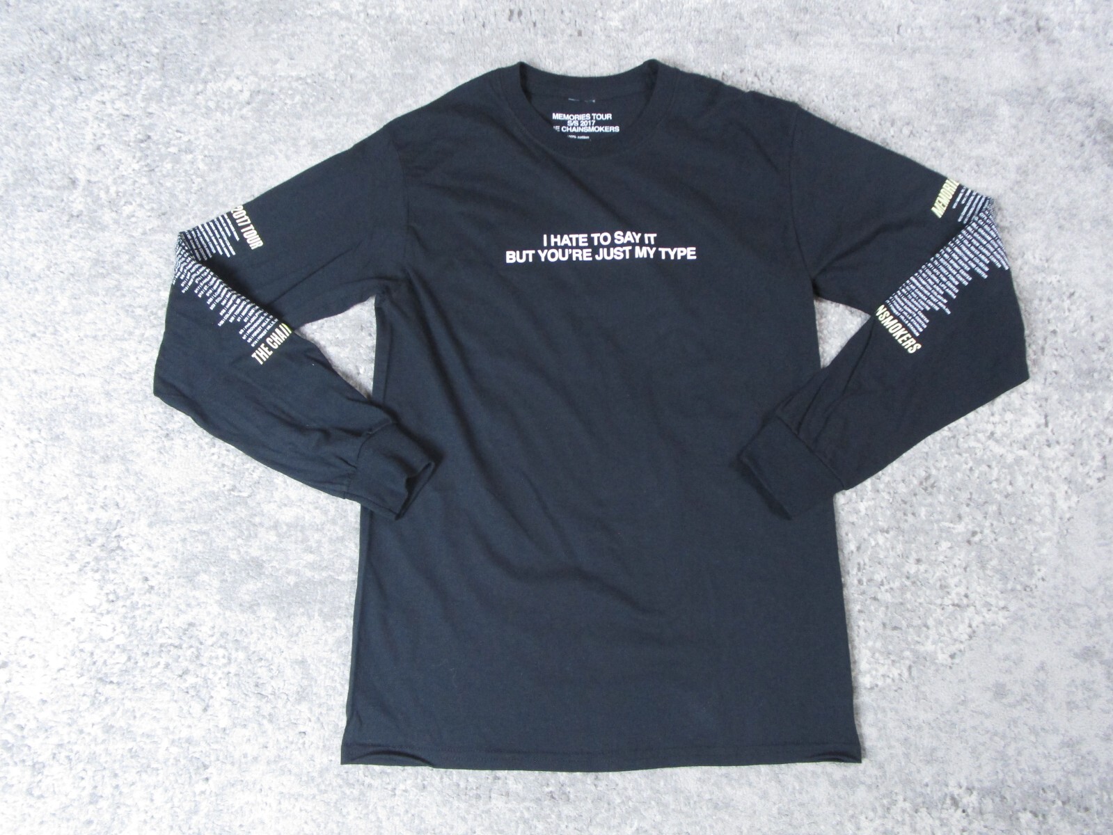 【日本未発売】The Chainsmokers Tシャツ 日本未発売】The Chainsmokers Tシャツ