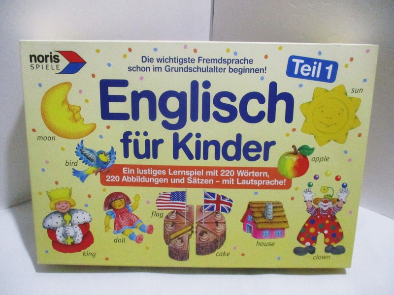 Noris Spiele Englisch fur Kinder German to English Game (New)