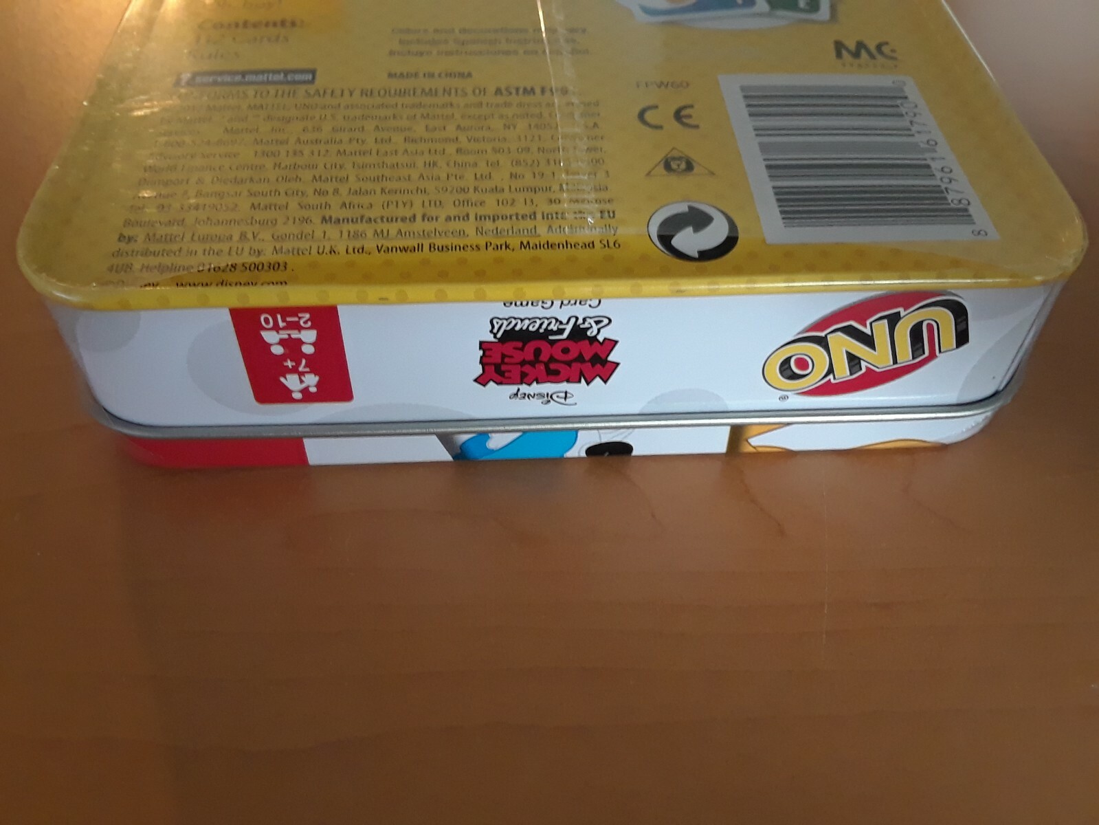 SEALED Uno Game Mickey Mouse & Friends Includes a Special Rule